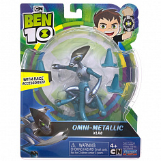 Ben 10 76178 Фигурка 12.5 см, Молния "Металлик"