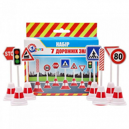 Фото товара Т4357 Набор Дорожные знаки ТехноК 