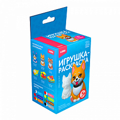 LORI Ир-027 3D Art.Игрушка-раскраска "Собачка"