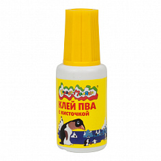 КМ4602723090342 Клей ПВА КАЛЯКА-МАЛЯКА, 20 г, с кисточкой (КТККМ) (159984)
