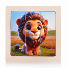 D1762 Пазл "Львенок" (10702070/020524/3160616, Китай )