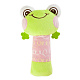 миниатюра 939564 Подарочный набор "Забавный лягушонок": полотенце, погремушка и подушка