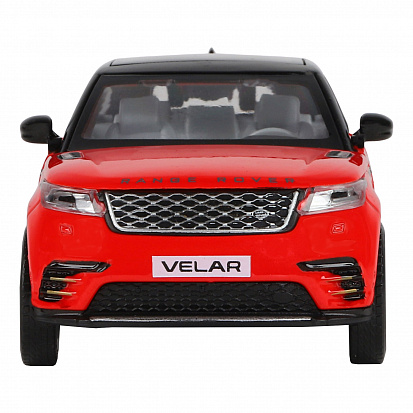 Фото 1251287JB ТМ "Автопанорама" Машинка металл.1:32Range Rover Velar, красный, откр.4 двери, капот, бага