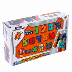 1toy Т16428 1toy Трансботы Боевой расчет (10 цифр, 5 знаков, коробка) (10013160/160719/0256302)