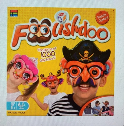 Фото 007-100 настольная игра с масками kingso toys