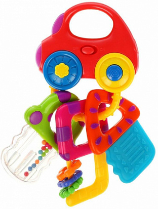 Фото 939550 Музыкальная игрушка "Машинка с ключиками" со светом и прорезывателями