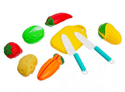 Фото товара IT111001 Набор "Продукты Girl's club" на липучках, в/к 33*4*26 см