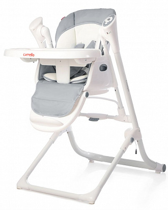 Фото товара CARRELLO CRL-10302 Стульчик для кормления Tnumph Cloud Grey