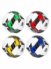 IT107708 Мяч футбольный EVA, двухслойный, вес 350 гр, 4 цв. в ассорт. (красный, желтый, синий, зелен