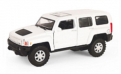 39887CW Машинка WELLY 1:36 Hummer H3, пруж. мех., цв. в асс.