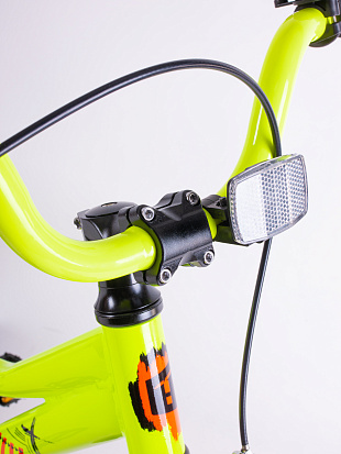 Фото товара Велосипед TechTeam Cruise 14" neon green (сталь)