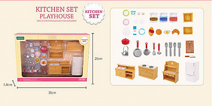 Фото ДТ04 ДТ04 Набор мебели для кухни. 30х5.8х20 см. (36)Т04