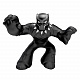 миниатюра 38681 Гуджитсу Игрушка тянущаяся фигурка Черная Пантера Марвел. ТМ GooJitZu