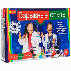 Ранок 12114023Р Взрывные опыты - Наборы для экспериментов