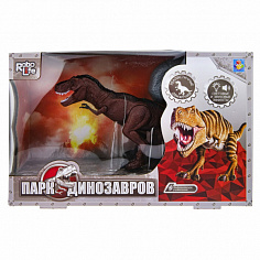 Т21013 1TOY RoboLife Игрушка Робо-Тираннозавр на бат. (80mAh, входит в компл) с пультом ДУ (3*ААА, н