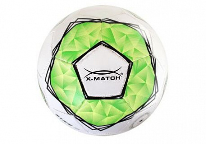 Фото 56449 Мяч футбольный X-Match, 1 слой PVC