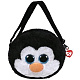 миниатюра 95113 Игрушка-сумка мягконабивная Пингвин Waddles серии 'TY Gear' (06529/250718/0015118)