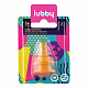 миниатюра LUBBY12011 LUBBY Соска молочная X от 6мес.,латекс,быстрый поток,2шт.