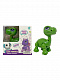 миниатюра 1toy Т21567 RoboPets игрушка интерактивная Динозавр, зеленый, (mini), свет, звук, движение (2*ААА, н