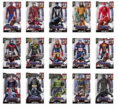 Л8818А Фигурки супергероев. 31 см. Со звуковыми эффектами. 20 видов. (60)