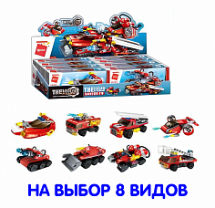 BRICK1410 (144) Конструктор пласт. в ассорт. в кор. в дисплее уп-8шт