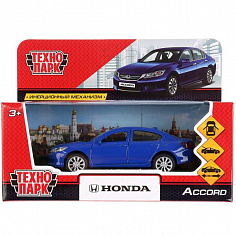ACCORD-BU Машина металл "HONDA ACCORD", длина 12см, открыв. двери, инерц, синий, в кор. Технопарк
