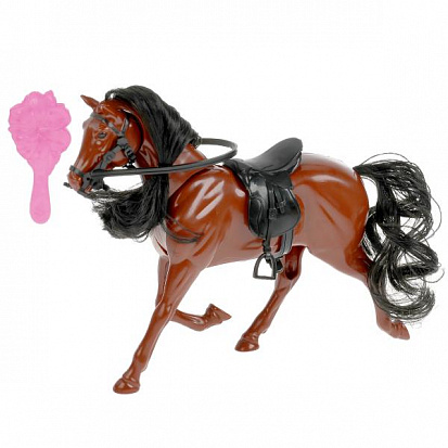 Фото HY824738-PH-S Аксессуары для кукол 29 см лошадь машет головой, издает звук, акс, кор КАРАПУЗ