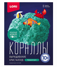 LORI Крк-004 Крк-004 Выращивание кристаллов.Кораллы "Изумрудный коралл"