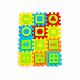 миниатюра ПОЛЕ91420 Игрушка развивающая "Пазл" №3 (24 элемента) (в пакете)