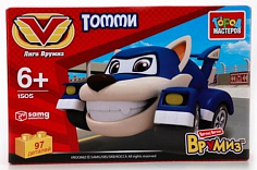 BB-1505-R Конструктор "город мастеров" врумиз: томми в русс. кор.