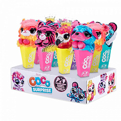 9609SQ1 Плюшевая игрушка Zuru COCO SURPRISE в ассортименте