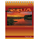 миниатюра 038365 Блокнот ХАТБЕР А6 "AQUA", 40л, клетка, гребень (40Б6B1гр Aqua) (038365)