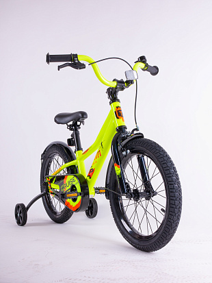 Фото товара Велосипед TechTeam Cruise 14" neon green (сталь)