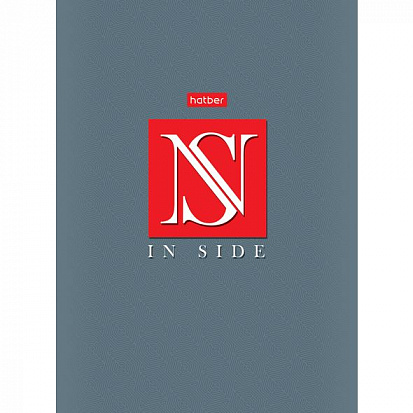 Фото товара 032162 Блокнот ХАТБЕР А6 "INSIDE", 36л., клетка, скоба (1/120) (32Б6B1) (032162)