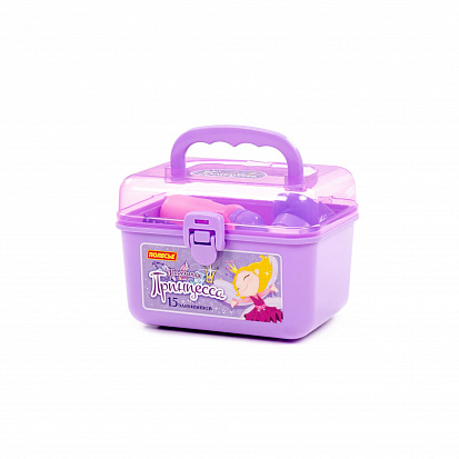 Фото товара ПОЛЕ94247 Набор "Маленькая принцесса" №14 (19 элементов) (в чемоданчике на колёсиках)