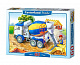 миниатюра Пазлы B5-06373 Бетономешалка, (60 деталей MIDI) Castor Land