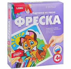 LORI Кп-060 Фреска. Картина из песка "Верный друг"