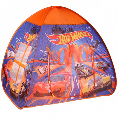 Фото GFA-TONHW01-R Палатка детская игровая ХОТ ВИЛС с тоннелем, 81x95x95,46x100см, в сумке ИГРАЕМ ВМЕСТЕ