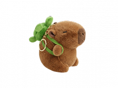 Мягкая игрушка Капибара брелок 6239