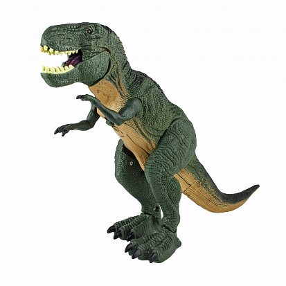 Фото 1toy Т17168 1toy, игрушка Динозавр (2*АА входят в компл) свет и звук, коробка 32х29х9,2 см, Тиранноз