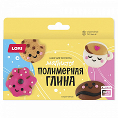 LORI Пг-021 Полимерная глина.Магниты "Сладкий завтрак"