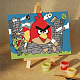 миниатюра Картина по номерам 10*15 206 Angry birds 