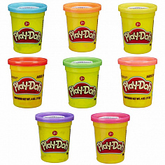 B6756 Play-Doh Пластилин 1цвет в ассортименте