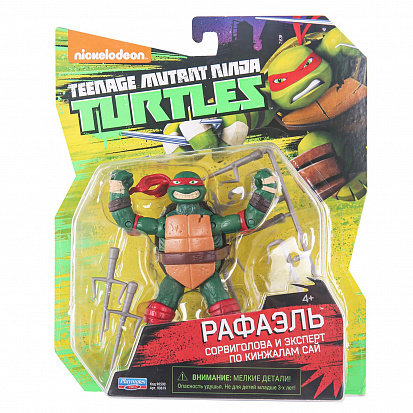 90619 Фигурка Черепашки-ниндзя 12 см. Рафаэль фото
