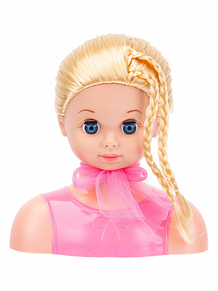 Фото IT107463 Набор "Парикмахер" - голова куклы для создания причесок "Girl's Club" с аксесс., в/к 28*14*