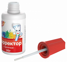 Корректор с кисточкой ЛУЧ, 20 мл, водная основа (31С 2011-08) (1/10/120)