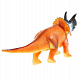 миниатюра ZY598042-IC Игрушка пластизоль динозавр паразауролофы 37*9*13 см, хэнтэг, звук ИГРАЕМ ВМЕСТЕ