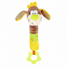 939317 Пищалка с прорезывателем "Пёсик Том"