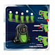 миниатюра ВВ5288 Игровой набор "АЭРО-ТИР" с парящими шариками, 5 мишеней, зеленая подсветка, один бластер