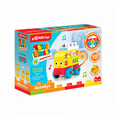 Азбукварик 2824 Автобус (Talky Blocks кнопочка)